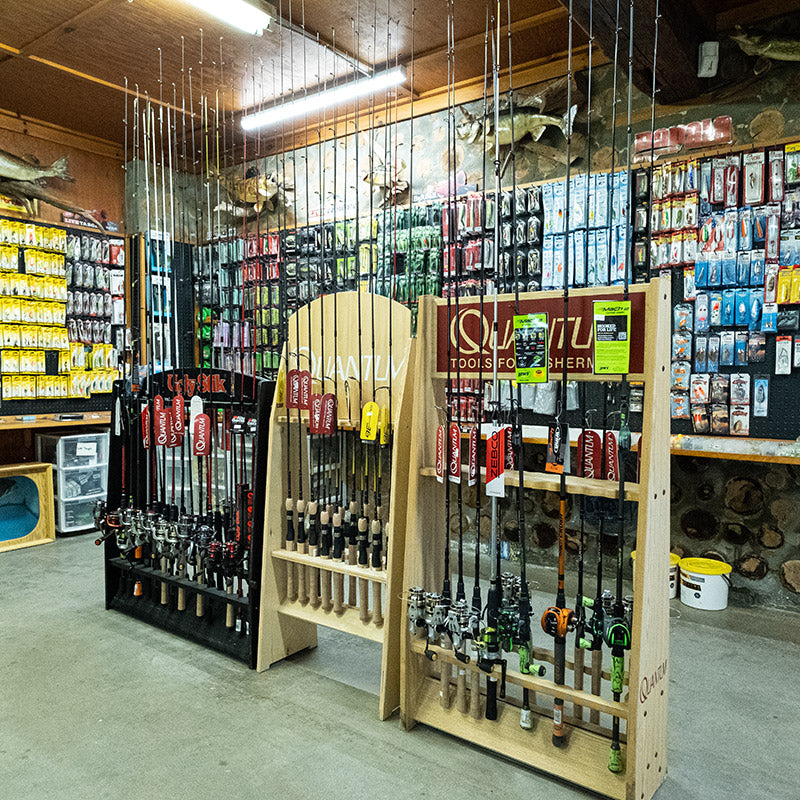 Fishing rod display