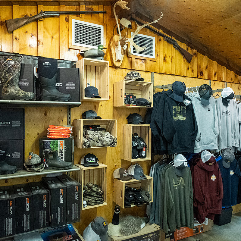 Outdoor apparel display